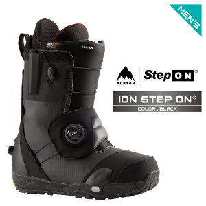 2026-27 BURTON ION STEP ON Black �o�[�g�� �A�C�I�� �X�e�b�v�I�� �X�m�[�{�[�h �u�[�c �����Y 26-27 ���{���K�i