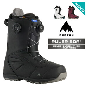 2026-27 BURTON RULER BOA Black / White / Rum Raisin �o�[�g�� ���[���[ �{�A �X�m�[�{�[�h �u�[�c �����Y 26-27 ���{���K�i