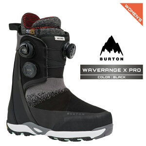 2026-27 BURTON WOMENS WAVERANGE X PRO Black �o�[�g�� �E�F�C�u�����W �G�b�N�X �v�� �X�m�[�{�[�h �u�[�c ���f�B�[�X 26-27 ���{���K�i