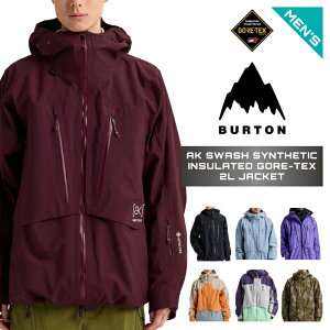 2026-27 BURTON MENS AK SWASH SYNTHETIC INSULATED GORE-TEX 2L JACKET �o�[�g�� �S�A�e�b�N�X �W���P�b�g �X�m�[�{�[�h �E�F�A �����Y 26-27 ���{���K�i