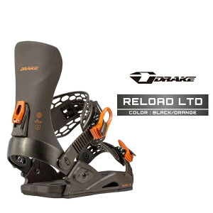 2026-27 DRAKE RELOAD LTD Black Orange �h���C�N �����[�h ���~�e�b�h �X�m�[�{�[�h �r���f�B���O �����Y ���f�B�[�X 26-27 ���{���K�i