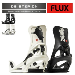 2026-27 FLUX DS STEP ON Black / Off White / Yukiotoko �t���b�N�X �f�B�[�G�X �X�e�b�v�I�� �X�m�[�{�[�h �r���f�B���O �����Y ���f�B�[�X 26-27 ���{���K�i
