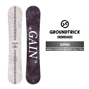 2026-27 GT SNOWBOARDS GAIN �W�[�e�B? �O���E���h�g���b�N �Q�C�� �X�m�[�{�[�h �� �����Y 26-27 ���{���K�i