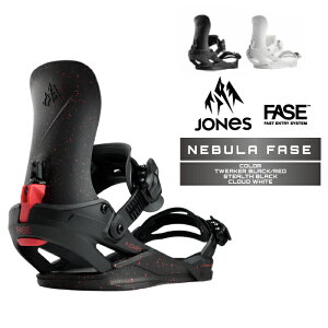 2026-27 JONES NEBULA FASE Stealth Black / Cloud White / Tweaker Black Red �W���[���Y �l�r���� �X�m�[�{�[�h �r���f�B���O �����Y ���f�B�[�X 26-27 ���{���K�i