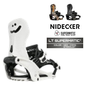2026-27 NIDECKER LT SUPERMATIC Ned / Stardust / Camo �i�C�f�b�J�[ �G���e�B�[ �X�[�p�[�}�e�B�b�N �X�m�[�{�[�h �r���f�B���O �o�C���f�B���O �����Y ���f�B�[�X 26-27 ���{���K�i