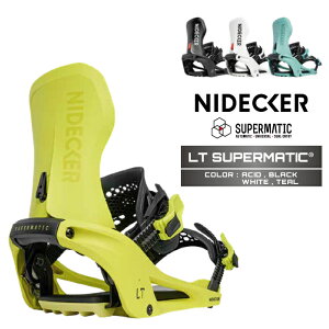 2026-27 NIDECKER LT SUPERMATIC Black / White / Teal / Acid �i�C�f�b�J�[ �G���e�B�[ �X�[�p�[�}�e�B�b�N �X�m�[�{�[�h �r���f�B���O �o�C���f�B���O �����Y ���f�B�[�X 26-27 ���{���K�i