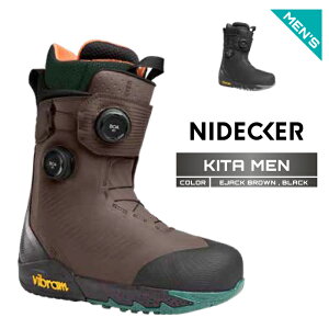 2026-27 NIDECKER KITA MEN Black / Ejack Brown �i�C�f�b�J�[ �L�^ �X�m�[�{�[�h �u�[�c �����Y 26-27 ���{���K�i