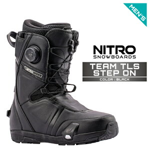 2026-27 NITRO TEAM TLS Step ON Black �i�C�g�� �`�[�� �e�B�[�G���G�X �X�e�b�v�I�� �X�m�[�{�[�h �u�[�c �����Y 26-27