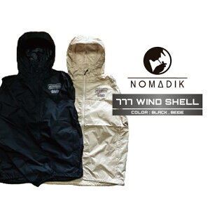 2026-27 NOMADIK 777 WIND SHELL Black / Beige �m�}�f�B�b�N �X���[�Z�u�� �E�C���h �V�F�� �X�m�[�{�[�h �E�F�A �����Y ���f�B�[�X 26-27 ���{���K�i