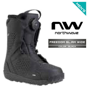 2026-27 NORTHWAVE FREEDOM SL.AM WIDE Black �m�[�X�E�F�[�u �t���[�_�� ���C�h �X�m�[�{�[�h �u�[�c �����Y 26-27 ���{���K�i