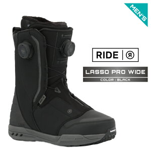 2026-27 RIDE LASSO PRO WIDE Black ���C�h ���b�\ �v�� ���C�h �X�m�[�{�[�h �u�[�c �����Y 26-27 ���{���K�i