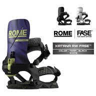 2026-27 ROME SDS KATANA AW FASE Black / White / Team ローム カタナ アシムラップ フェイズ スノーボ…