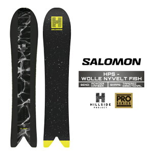 2026-27 SALOMON HPS - WOLLE NYVELT FISH �T������ ���H�� �j�x���g �t�B�b�V�� �X�m�[�{�[�h �� �����Y ���f�B�[�X 26-27 ���{���K�i