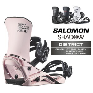 2026-27 SALOMON DISTRICT Black / Black White / Rainy Day Navy / Icy Pink �T������ �f�B�X�g���N�g �X�m�[�{�[�h �r���f�B���O �����Y ���f�B�[�X 26-27 ���{���K�i