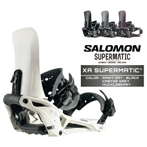 2026-27 SALOMON XA SUPERMATIC Black / Rainy Day / Castor Gray / Huckleberry �T������ �G�b�N�X�G�[ �X�[�p�[�}�e�B�b�N �X�m�[�{�[�h �r���f�B���O �����Y ���f�B�[�X 26-27 ���{���K�i