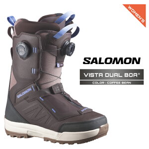2026-27 SALOMON VISTA DUAL BOA Coffee Bean �T������ ���B�X�^ �f���A���{�A �X�m�[�{�[�h �u�[�c ���f�B�[�X 26-27 ���{���K�i