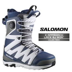 2026-27 SALOMON X APPROACH LACE SJ BOA Team �T������ �G�b�N�X�A�v���[�` ���[�X �X�m�[�{�[�h �u�[�c �����Y ���f�B�[�X 26-27 ���{���K�i