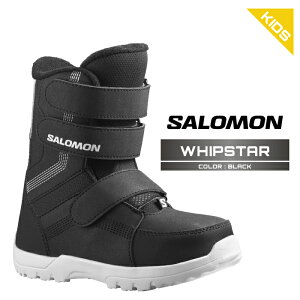 2026-27 SALOMON WHIPSTAR Black �T������ �E�B�b�v�X�^�[ �X�m�[�{�[�h �u�[�c �L�b�Y ���[�X ���ǂ� 26-27 ���{���K�i