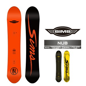 2026-27 SIMS NUB Black / Nut Butter �V���X �i�u �X�m�[�{�[�h �� �����Y ���f�B�[�X 26-27 ���{���K�i