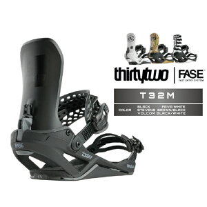 2026-27 THIRTYTWO T32M FASE Black / Fava White / Stevens Brown Black / Volcom Black White �T�[�e�B�[�c�[ �t�F�C�Y �X�m�[�{�[�h �r���f�B���O �o�C���f�B���O �����Y ���f�B�[�X 26-27