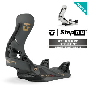 2026-27 UNION ATLAS PRO STEP ON Black / Stone ���j�I�� �A�g���X �v�� �X�e�b�v �I�� �X�m�[�{�[�h �r���f�B���O �o�C���f�B���O �����Y 26-27 ���{���K�i