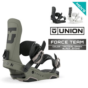 2026-27 UNION FORCE TEAM Black / Stone / Tactical Green ���j�I�� �t�H�[�X �`�[�� �X�m�[�{�[�h �r���f�B���O �o�C���f�B���O �����Y 26-27 ���{���K�i