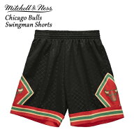 ミッチェルアンドネス シカゴブルズ ナポリタン スウィングマンショーツ ハーフパンツ バスパン Mitchell…