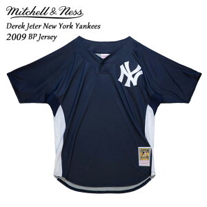 ~b`FAhlX j[[NL[X fNEW[^[ 2009 W[W[ Mitchell & Ness MLB Authentic Derek Jeter New York Yankees 2009 BP Jersey