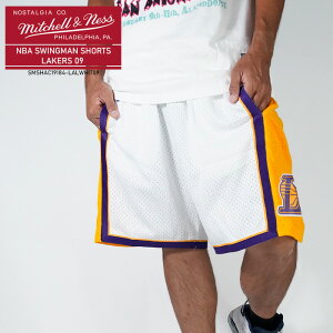 Mitchell & Ness ~b`FAhlX NBA SWINGMAN SHORTS LAKERS 2009-10 T[X CJ[Y