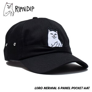 RIPNDIP LORD NERMAL 6 PANEL POCKET HAT RND2102 ���b�v���f�B�b�v �n�b�g �L���b�v