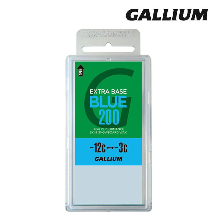 格安販売の GALLIUM EXTRA BASE BLUE SW-2078 200g SKI SNOWBORAD WAX ガリウム ベース ワックス  ブルー スノーボード スキー