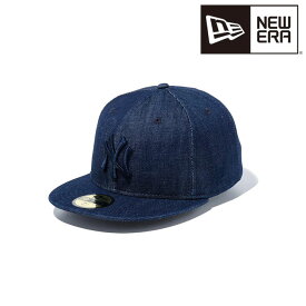 ニューエラ NEW ERA 59FIFTY ニューヨーク・ヤンキース インディゴデニム × ネイビー 13562236 キャップ 帽子 日本正規品