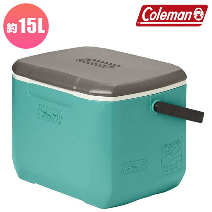 楽天市場 コールマン クーラーボックス Coleman Cooler 16qt 5877 Sea White Creme 15l アウトドア用品 キャンプ用品 グランピング 釣り q Woven