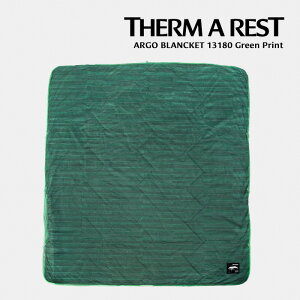 T[}Xg uPbg ѕz THERM-A-REST ARGO BLANCKET AS 13180 Green Print O[vg y 183cm×198cm 2lp thermarest RpNg \L ubVNtg c[O Ԓ L