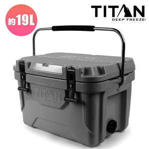 TITAN DEEP FREEZE 20Q PREMIUM ICE CHEST 5-99203-02-09 Gray ^C^ N[[{bNX n[hN[[ O[ 18.93L AEghApi Lvpi