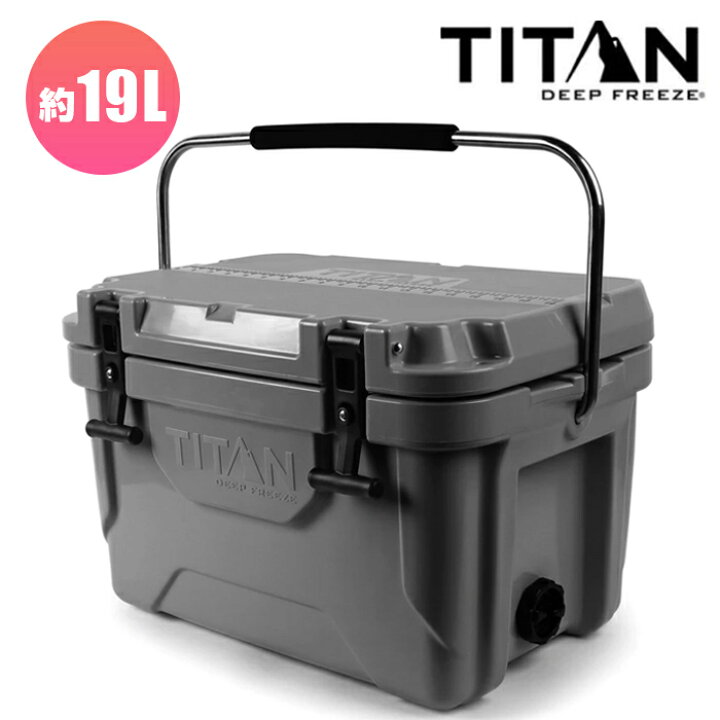楽天市場】TITAN DEEP FREEZE 20Q PREMIUM ICE CHEST 5-99203-02-09 