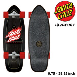 SANTACRUZ CARVER R{[V FLAME DOT NOT A DOT 9.75 × 29.95 Inch T^N[Y J[@[ J[o[ t[hbgmbgAhbg XP[g{[h XP{[ T[tXP[g