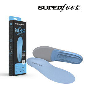 スーパーフィート インソール SUPERFEET All-Purpose Support Medium Arch Blue ブルー スポーツ ウォーキング スニーカー ブーツ スキー スノーボード ランニング ゴルフ 登山 通勤 通学 中敷 日本正規品