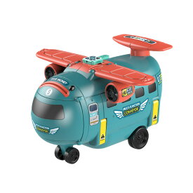 【送料無料】飛行機 おもちゃ おままごと ミニカー 2台 分解可能 航空機おもちゃ 音楽機能付き 子供向け 知育玩具 お誕生日プレゼント