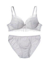 【SALE／10%OFF】【ノンワイヤー】スリットレースノンワイヤーブラジャー&ショーツセットりらこれ PEACH JOHN ピーチ・ジョン インナー・ルームウェア ブラ＆ショーツセット ピンク ネイビー オレンジ グレー グリーン ブルー ブラウ【RBA_E】【先行予約】*[Rakuten Fashion]