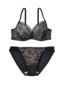 【SALE／28%OFF】【盛りブラ】チュールカシュクールブラジャー&ショーツセットもりこれ PEACH JOHN ピーチ・ジョン インナー・ルームウェア ブラ＆ショーツセット ブラック ネイビー レッド ピンク【RBA_E】【先行予約】*[Rakuten Fashion]