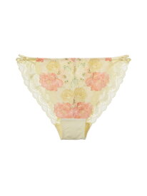 【SALE／33%OFF】【ヒップ脚口レースで響きにくい】まいにち美胸ライトプリントレースショーツD PEACH JOHN ピーチ・ジョン インナー・ルームウェア ショーツ イエロー【RBA_E】[Rakuten Fashion]