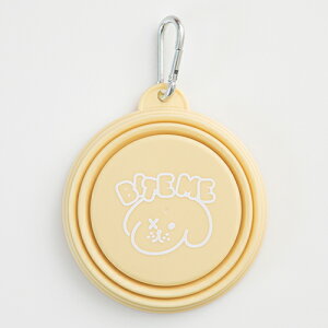 【BITE ME】バイトミー 携帯用折りたたみボウル パステル 犬用 折りたたみ 食器 コンパクト カラビナ アウトドア 散歩