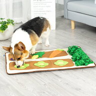 犬 犬用 おもちゃドッグトイ 知育トイ ペットゲーム トレーニング 狩猟遊び L'ange 探犬マット 野菜畑 ラ…