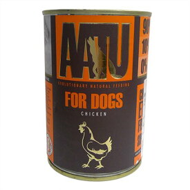 犬 ペット 餌ドッグフード グルテンフリー 手作り 牛肉 遺伝子組換原料不使用 AATU アートゥー チキン（ドッグ ウェットフード 総合栄養食）400g