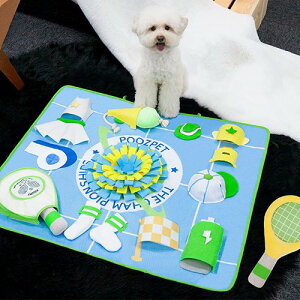  L p ybg }bg^ m  m[Y[NgC 􂢉\ ~ߕt Poozpet Tennis Premium Snuffle Mat@v[Yybg ejXv~A Xibt}bg