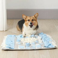 【M-PETS】エムペッツ STRATEGEスナッフルマット スクエア 犬用 おもちゃ ノーズワーク 知育トイ フェル…