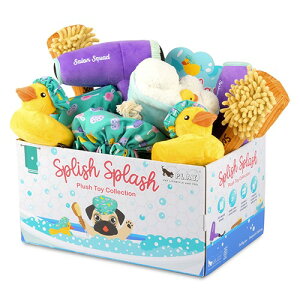 【P.L.A.Y.】プレイ スプリッシュスプラッシュ 犬用 おもちゃ ぬいぐるみ 丈夫 エコ 洗濯機可 スクイーカー 仕掛け