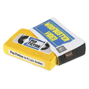 【P.L.A.Y.】プレイ 90's クラシック ビデオテープ 犬用 おもちゃ ぬいぐるみ 丈夫 スクイーカー ベロア製 洗濯機可