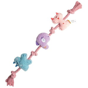 yPetsvillezybcr DOG TOY PLUSH and ROPE S2F p  Rbg[v OTCY XNB[Y